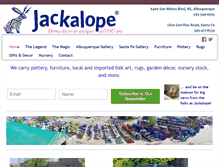 Tablet Screenshot of jackalope.com